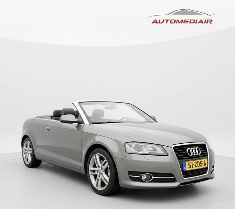 Grijs Occasion 2012 Audi A3 Cabriolet S-Line Cabriolet | € 9.900 (Eerlijke prijs) - Afbeelding 1/4