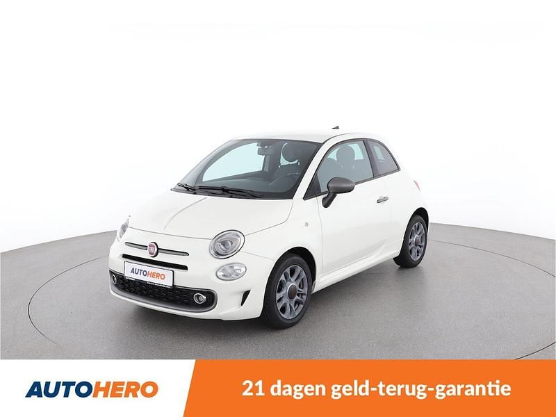 Wit (metallic) Gebruikt 2018 Fiat 500 Hatchback | € 10.649 (Goede deal) - Afbeelding 1/4