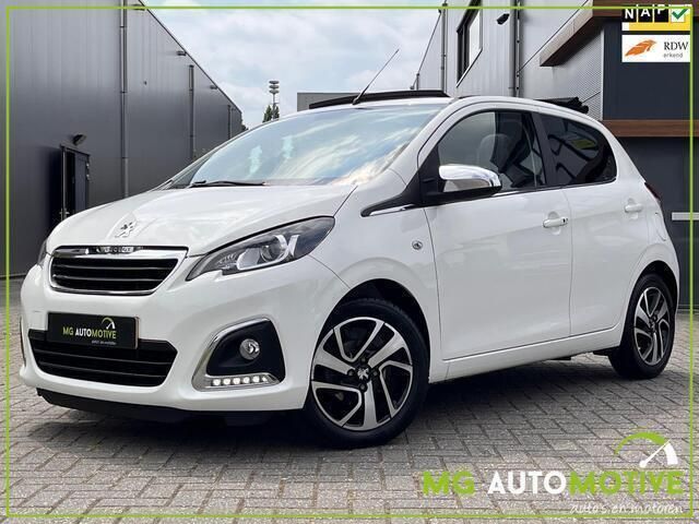 Wit Gebruikt 2019 Peugeot 108 Allure Hatchback | € 12.450 (Eerlijke prijs) - Afbeelding 1/4