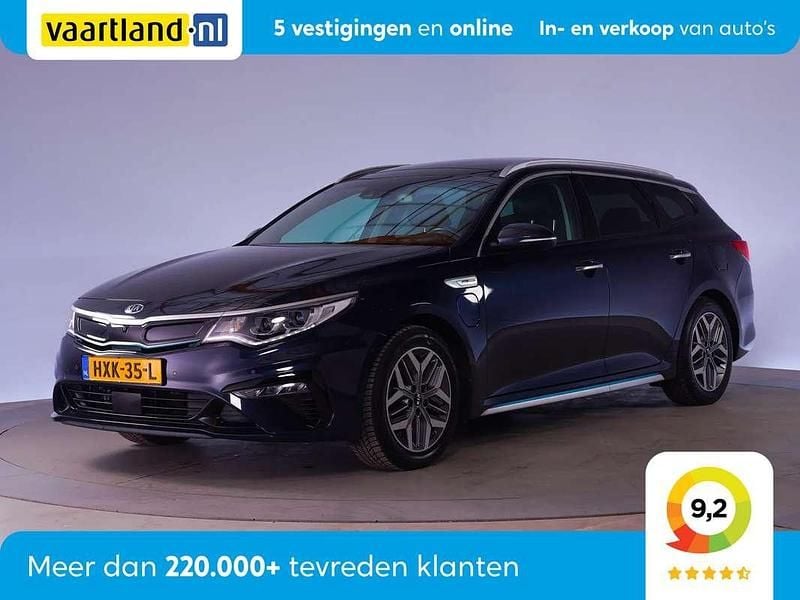 Blauw Gebruikt 2019 Kia Optima Hybrid Sedan | € 20.945 - Afbeelding 1/3
