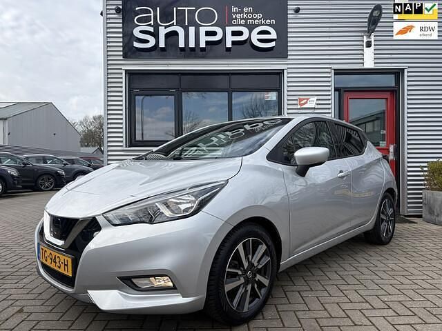 Occasion Nissan Micra N-Connecta 90 PK (66 kW) 2018 Grijs Hatchback