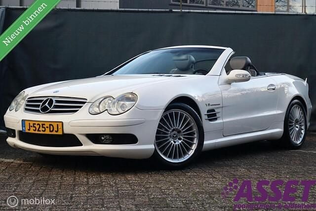 Occasion Mercedes SL500 AMG 306 PK (225 kW) 2002 Wit Cabriolet