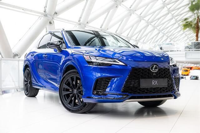 Blauw Gebruikt 2024 Lexus RX500h Sport Line SUV | € 99.500 - Afbeelding 1/4