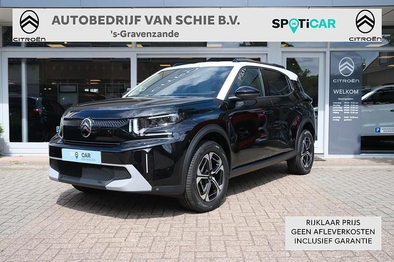Zwart Nieuw 2025 Citroën C3 Aircross SUV | € 34.950 - Afbeelding 1/4