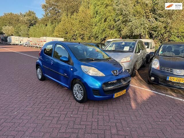 Blauw Gebruikt 2010 Peugeot 107 Hatchback | € 3.250 (Eerlijke prijs) - Afbeelding 1/4