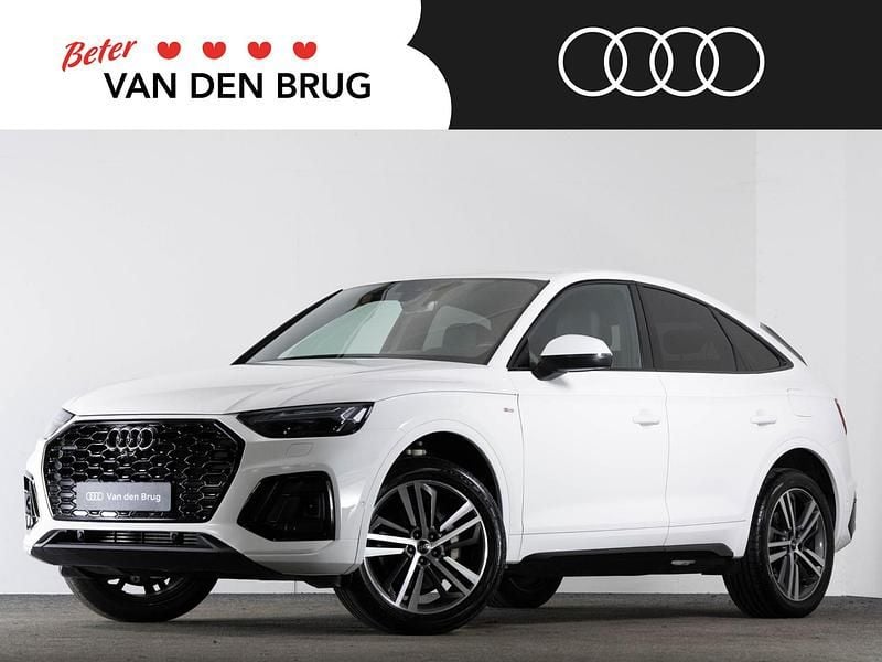 Wit Gebruikt 2022 Audi Q5 Sportback S-Line SUV | € 42.195 (Super prijs) - Afbeelding 1/4