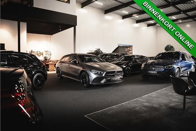 Zwart, metallic lak Gebruikt 2021 Mercedes CLA250 Shooting Brake AMG Stationwagen | € 29.845 (Eerlijke prijs) - Afbeelding 1/4