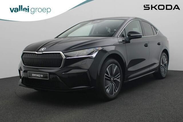 Zwart Gebruikt 2023 Skoda Enyaq iV Business Line SUV | € 55.954 - Afbeelding 1/4