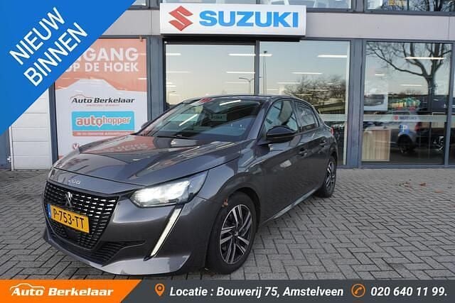 Grijs Gebruikt 2022 Peugeot 208 Allure Hatchback | € 16.945 (Goede deal) - Afbeelding 1/4