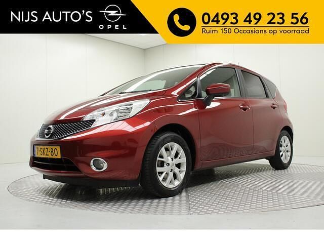 Rood Gebruikt 2013 Nissan Note MPV | € 5.750 (Eerlijke prijs) - Afbeelding 1/4