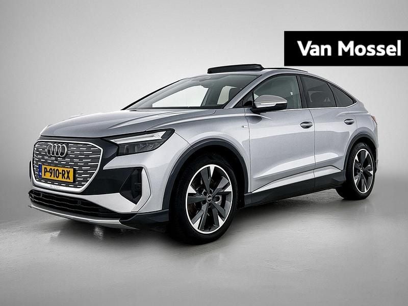 Grijs Gebruikt 2022 Audi Q4 Sportback e-tron S-Line SUV | € 38.900 - Afbeelding 1/4