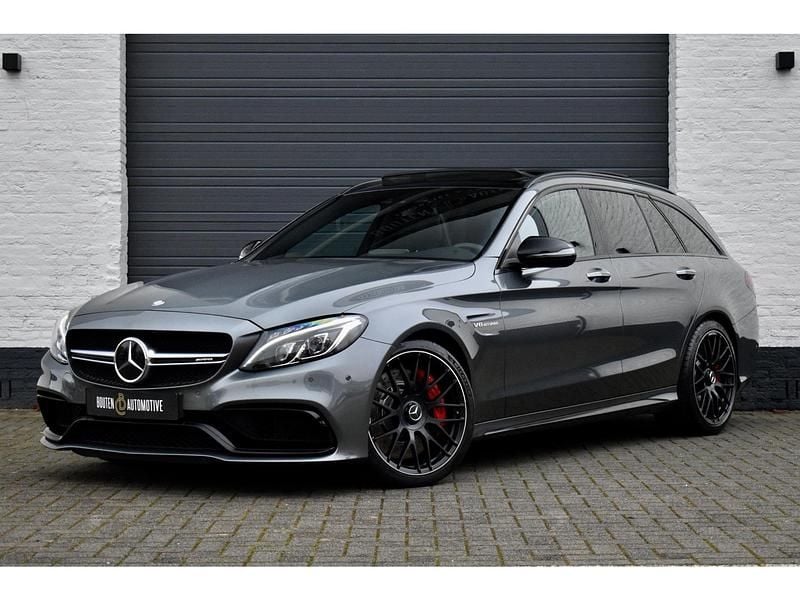Grijs (metallic) Occasion 2016 Mercedes S63 AMG AMG Stationwagen | € 39.999 (Goede deal) - Afbeelding 1/4