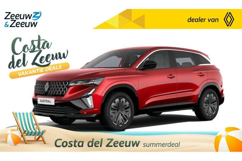 Rood Nieuw 2025 Renault Austral Evolution SUV | € 41.990 (Super prijs) - Afbeelding 1/4