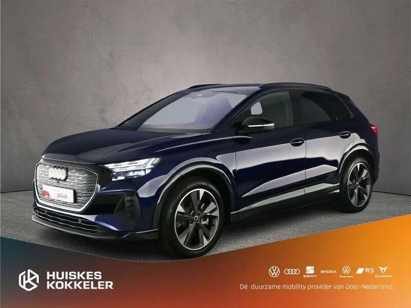 Blauw Gebruikt 2022 Audi Q4 e-tron Advanced Plus SUV | € 41.900 (Goede deal) - Afbeelding 1/4