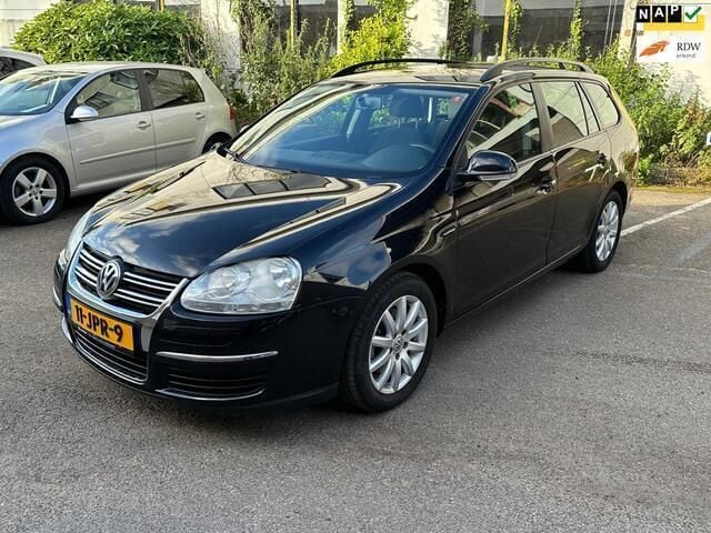 Zwart Gebruikt 2009 VW Golf VI Trendline Stationwagen | € 4.499 (Eerlijke prijs) - Afbeelding 1/4
