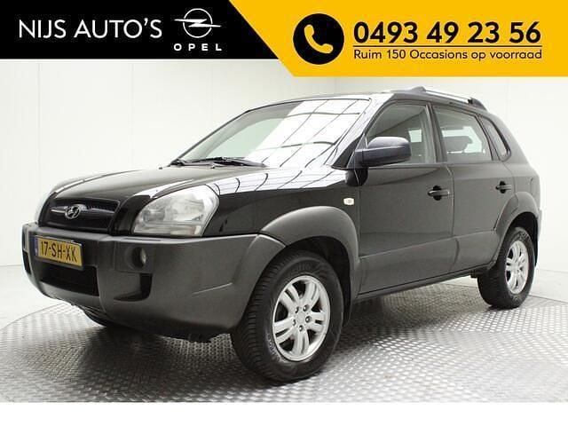 Zwart Gebruikt 2006 Hyundai Tucson Active SUV | € 2.950 (Eerlijke prijs) - Afbeelding 1/4
