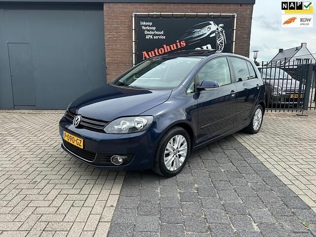 Blauw Gebruikt 2013 VW Golf Plus Highline MPV | € 6.450 (Goede deal) - Afbeelding 1/4