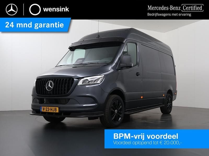 Grijs Nieuw 2024 Mercedes Sprinter Edition Van | € 54.650 - Afbeelding 1/4