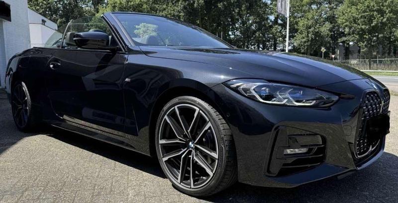 Zwart Gebruikt 2021 BMW 420 Executive Cabriolet | € 47.500 (Eerlijke prijs) - Afbeelding 1/4