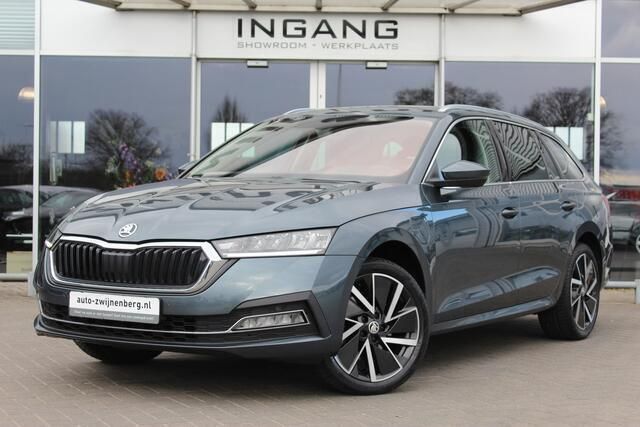 Grijs, metallic lak Gebruikt 2021 Skoda Octavia Business Line Stationwagen | € 21.900 (Eerlijke prijs) - Afbeelding 1/4