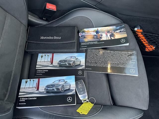 Occasion Mercedes C180 Advantage 157 PK (115 kW) 2020 Wit Cabriolet