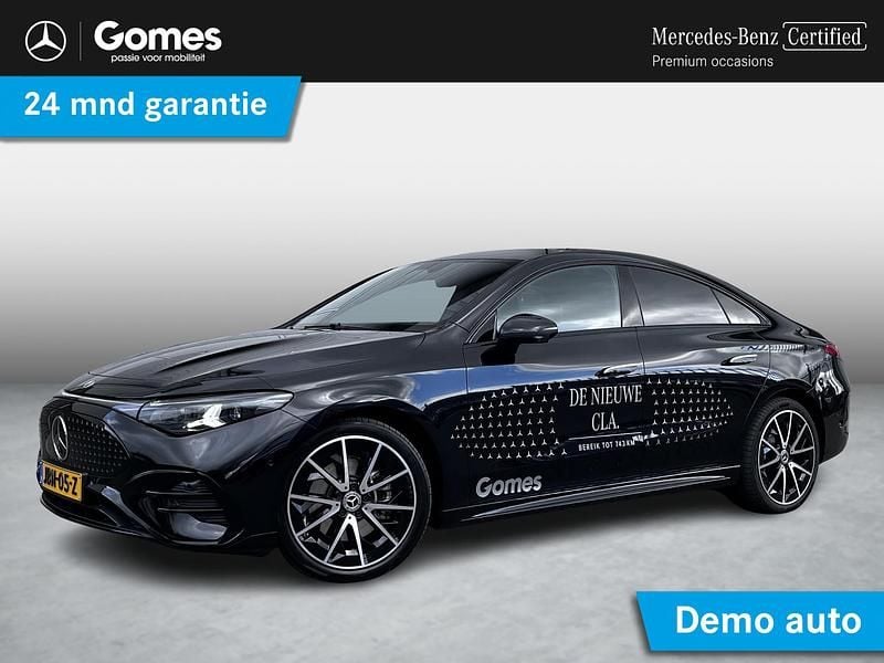 Zwart Occasion 2025 Mercedes CLA 250+ AMG line Sedan | € 51.950 (Super prijs) - Afbeelding 1/4