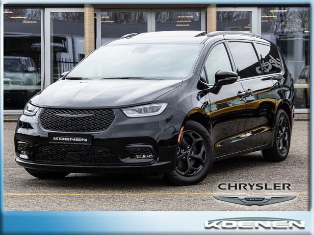 Zwart Nieuw 2025 Chrysler Pacifica SUV | € 87.500 (Eerlijke prijs) - Afbeelding 1/4
