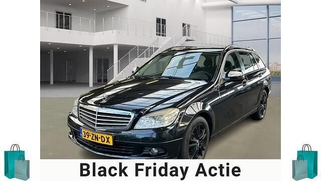 Occasion Mercedes C180 Business 157 PK (115 kW) 2008 Zwart Stationwagen