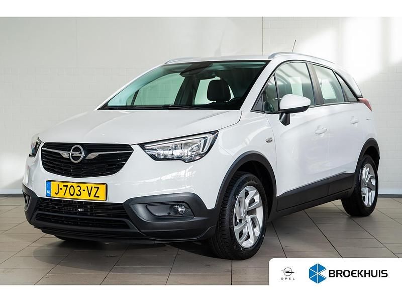 Wit Gebruikt 2020 Opel Crossland X Edition SUV | € 12.395 (Super prijs) - Afbeelding 1/4