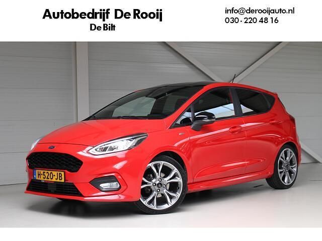 Rood Gebruikt 2018 Ford Fiesta ST-Line Hatchback | € 9.950 (Eerlijke prijs) - Afbeelding 1/4