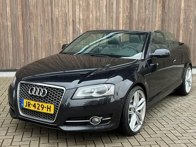 Zwart Gebruikt 2012 Audi A3 Cabriolet Ambition Cabriolet | € 4.699 - Afbeelding 1/4
