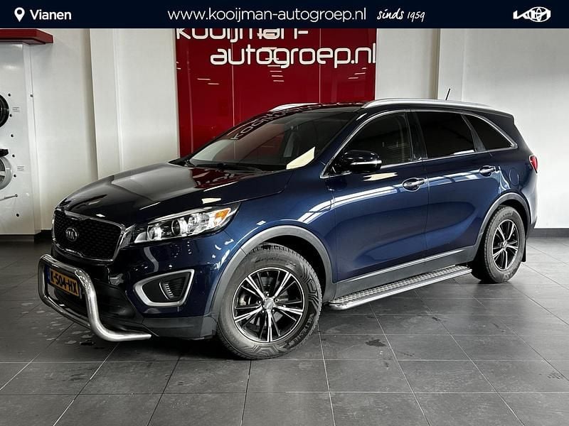 Donker blauw Gebruikt 2016 Kia Sorento SUV | € 25.950 - Afbeelding 1/4