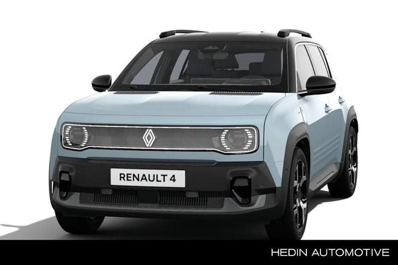 Blauw Nieuw 2025 Renault 4 E-Tech Komfort SUV | € 35.802 (Eerlijke prijs) - Afbeelding 1/3