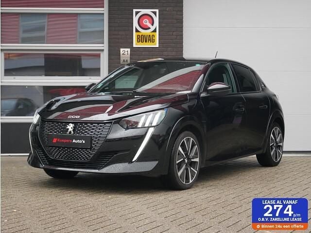 Zwart (metallic) Gebruikt 2023 Peugeot 208 GT Hatchback | € 16.950 (Eerlijke prijs) - Afbeelding 1/4