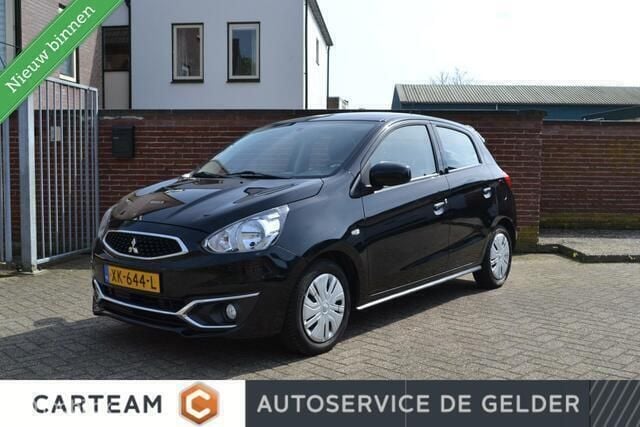 Zwart Gebruikt 2019 Mitsubishi Space Star Hatchback | € 6.795 (Eerlijke prijs) - Afbeelding 1/4