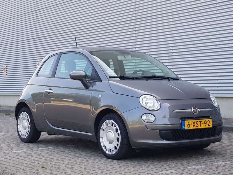 Grijs Gebruikt 2014 Fiat 500 Pop Hatchback | € 6.444 (Eerlijke prijs) - Afbeelding 1/4