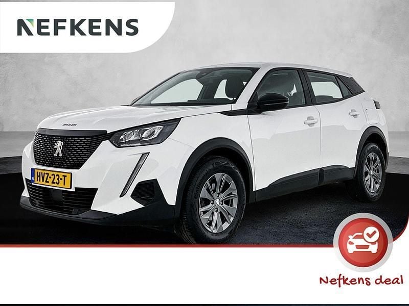 Wit Gebruikt 2022 Peugeot 2008 Active SUV | € 19.925 (Goede deal) - Afbeelding 1/3