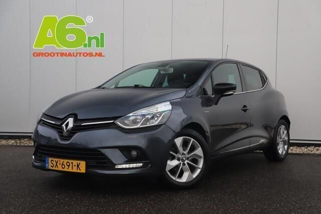 Grijs, metallic lak Gebruikt 2018 Renault Clio IV Intens Hatchback | € 10.900 (Eerlijke prijs) - Afbeelding 1/4