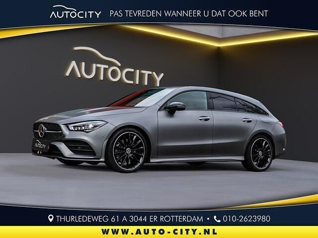 Occasion Mercedes CLA200 Shooting Brake AMG line 163 PK (119 kW) 2023 Grijs Stationwagen