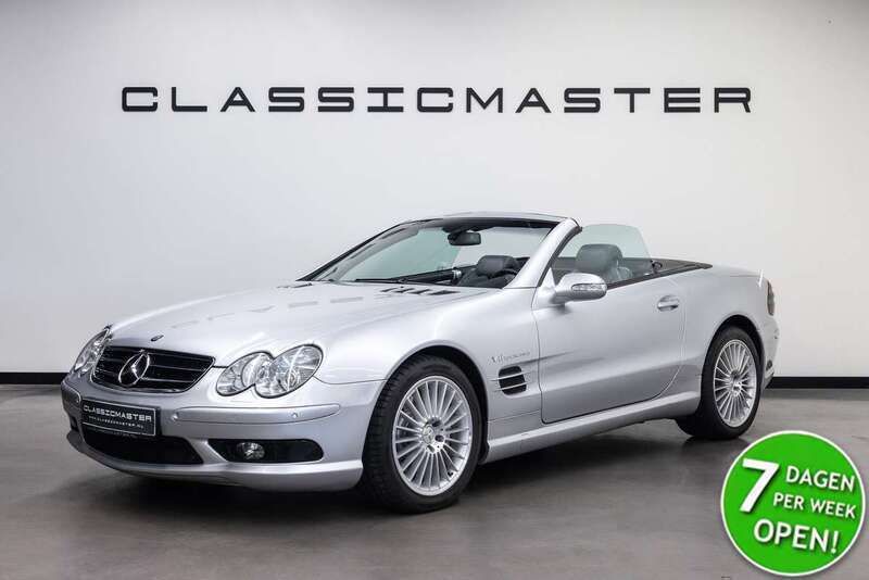 Grijs Gebruikt 2002 Mercedes SL55 AMG AMG Cabriolet | € 49.950 (Eerlijke prijs) - Afbeelding 1/4