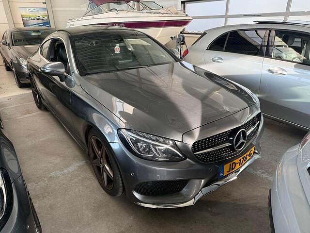 Occasion Mercedes C180 AMG 156 PK (114 kW) 2016 Grijs (metallic) Coupé