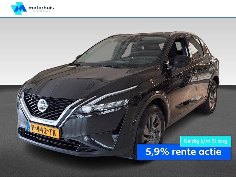 Zwart Gebruikt 2022 Nissan Qashqai Acenta SUV | € 21.935 (Goede deal) - Afbeelding 1/4