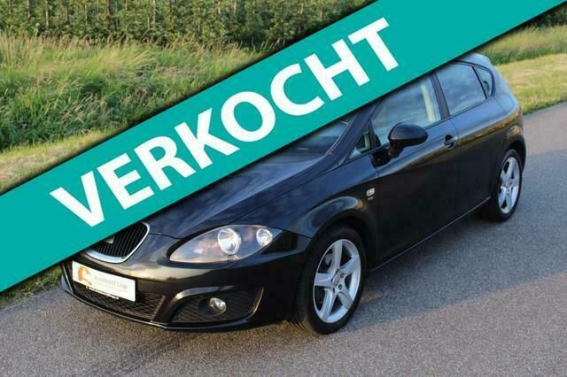 Zwart Gebruikt 2010 Seat Leon Sport Hatchback | € 8.445 - Afbeelding 1/4