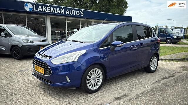 Blauw Occasion 2014 Ford B-MAX Titanium MPV | € 9.950 - Afbeelding 1/4