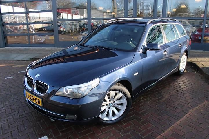 Occasion BMW 520 163 PK (119 kW) 2008 Blauw Stationwagen