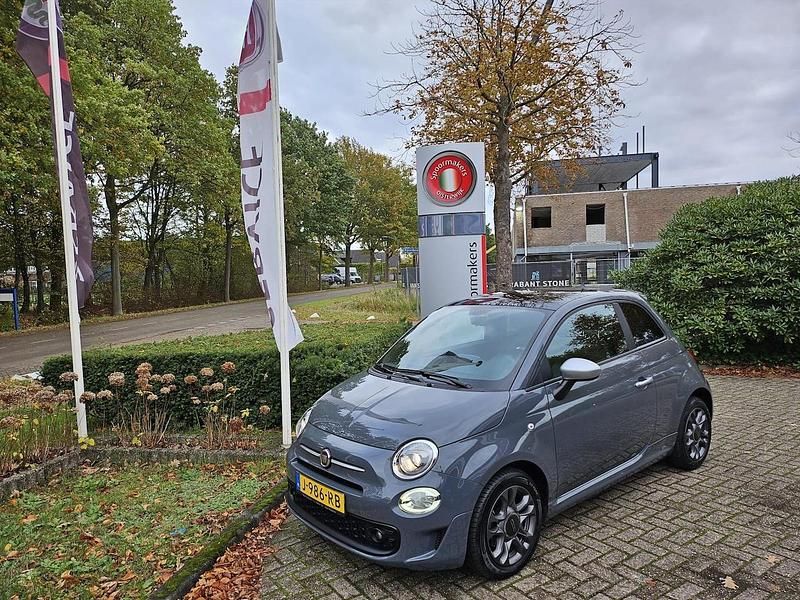 Grijs Gebruikt 2020 Fiat 500 Rockstar Hatchback | € 13.750 (Iets duurder) - Afbeelding 1/4