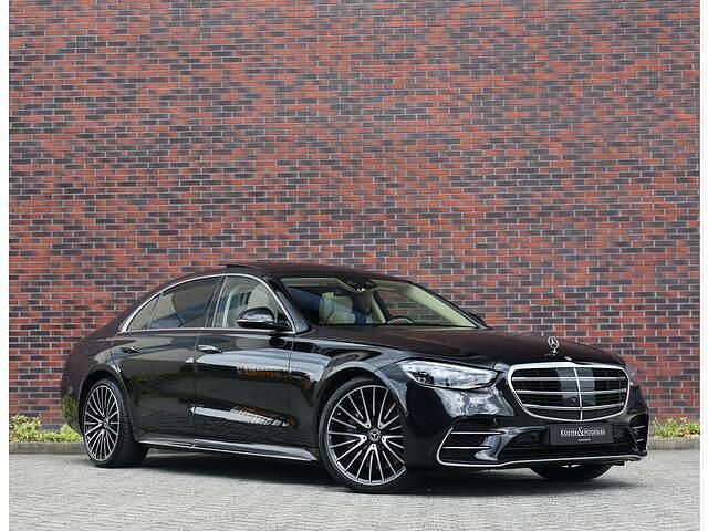 Zwart Gebruikt 2021 Mercedes S580 Executive Sedan | € 89.950 - Afbeelding 1/4