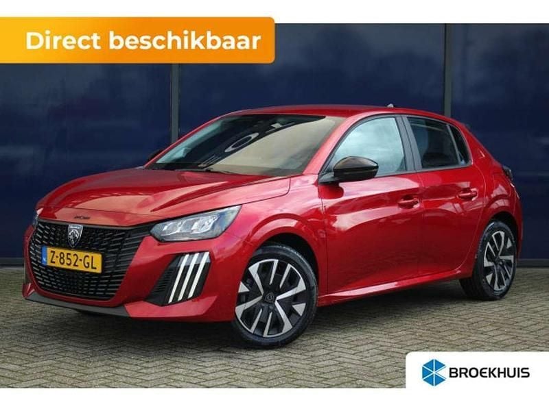 Rood Nieuw 2024 Peugeot 208 Active Hatchback | € 21.650 (Goede deal) - Afbeelding 1/4