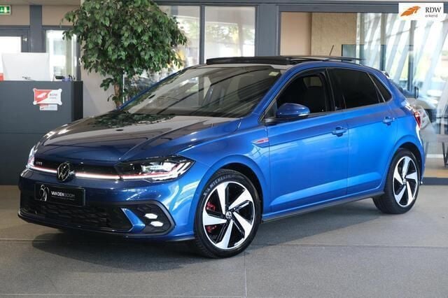 Blauw, metallic lak Occasion 2022 VW Polo Beats Hatchback | € 25.950 (Eerlijke prijs) - Afbeelding 1/4
