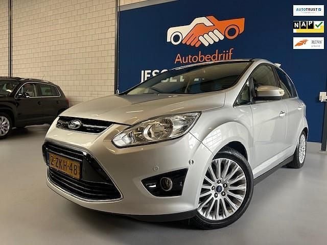 Grijs, metallic lak Gebruikt 2015 Ford C-MAX S MPV | € 6.250 (Eerlijke prijs) - Afbeelding 1/4